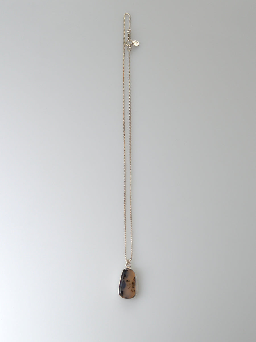 agate ネックレス 箱付き Montana Agate Necklace – Badlands Goods