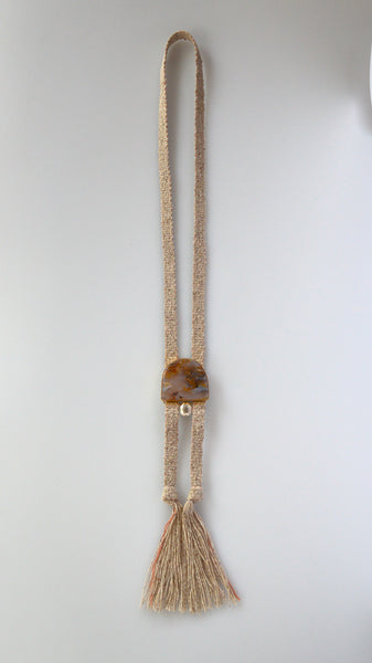 Agate and Weave Bolo