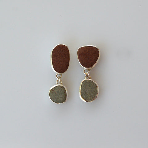 Riparian Pebble Earrings