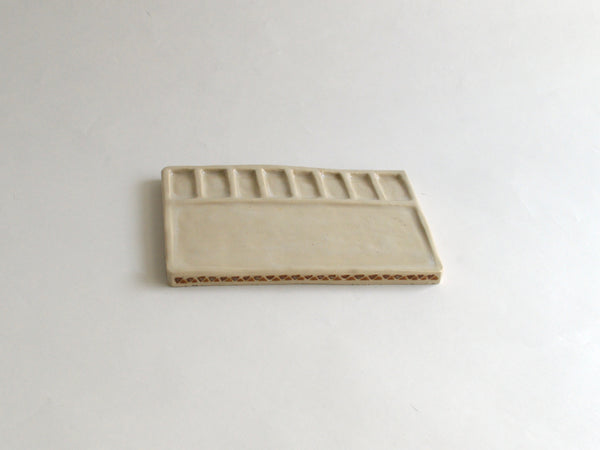 Ceramic Watercolor Palette with Case