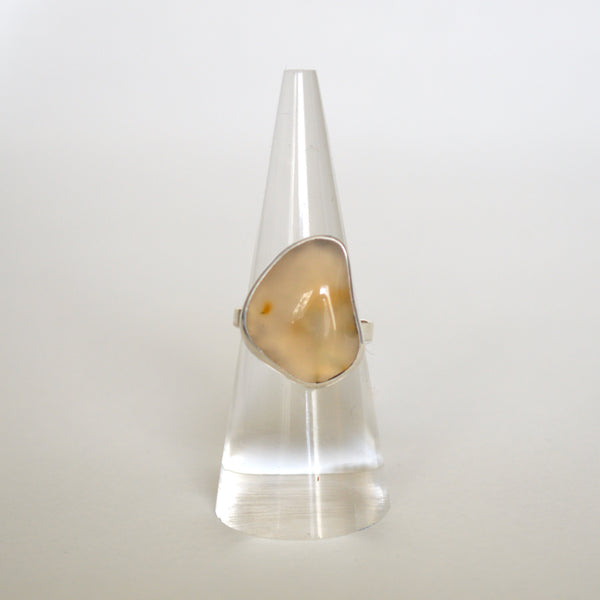 Carnelian and Sterling Ring - 6.5