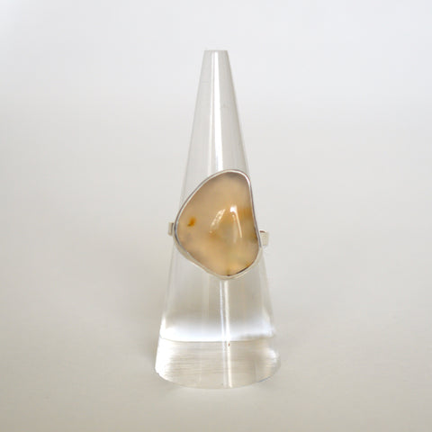 Carnelian and Sterling Ring - 6.5