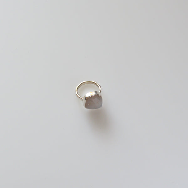 Ocean Agate and Sterling Ring - 8