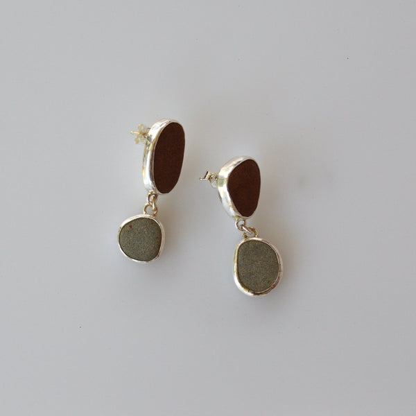 Riparian Pebble Earrings