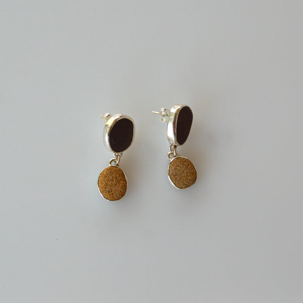 Riparian Pebble Earrings