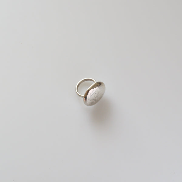 Sterling Pebble Ring - 6