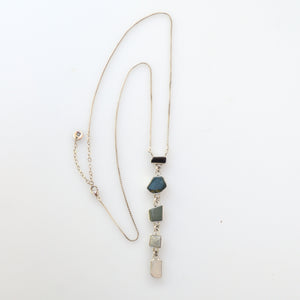 Tones of Blue Necklace