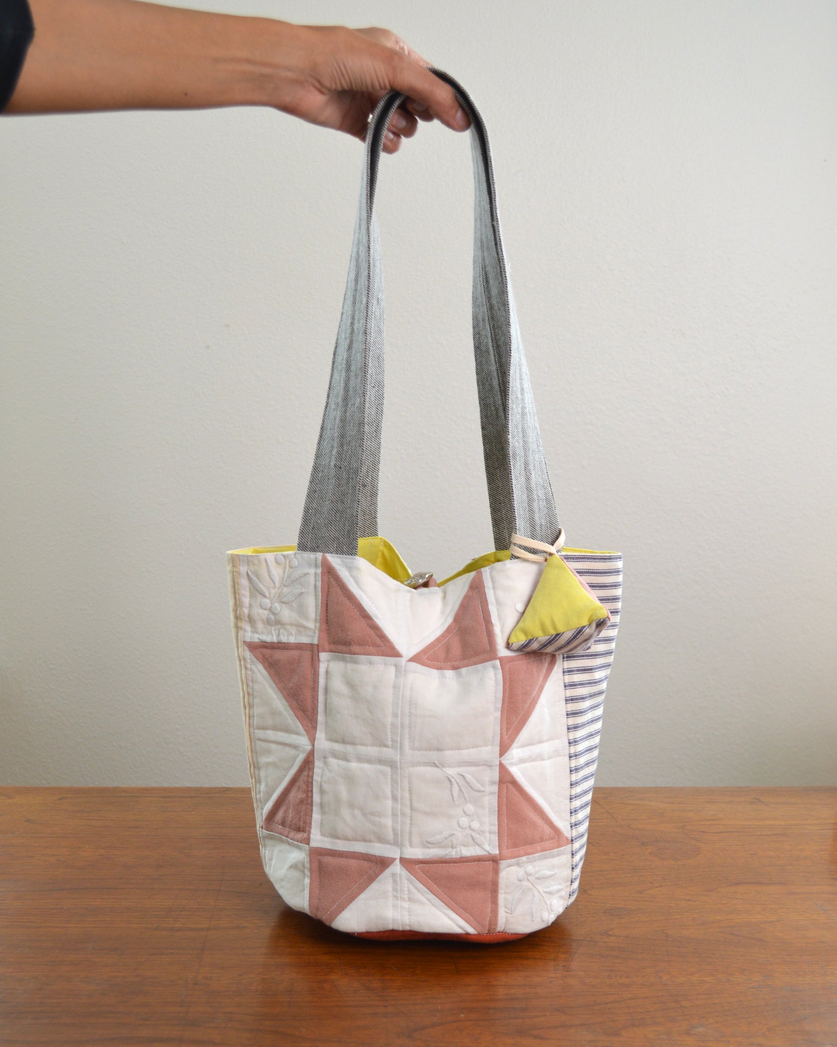 Quilted Bucket Bag