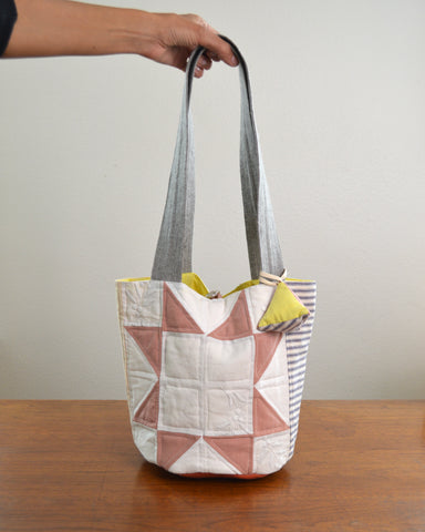 Quilted Bucket Bag