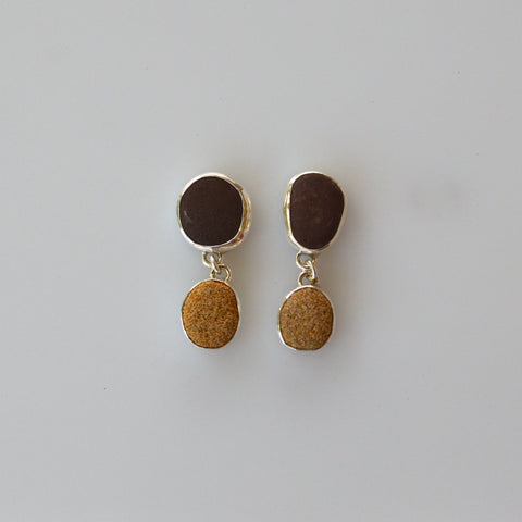 Riparian Pebble Earrings